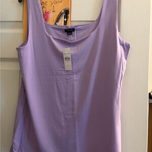 Ann Taylor Light Purple Tank Top